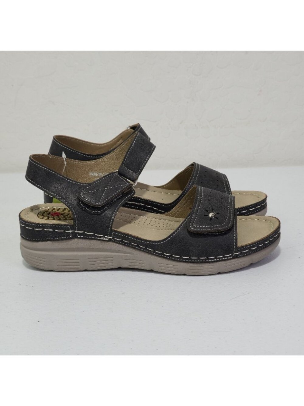 Ortho Rest Comfort Lightweight Sandals Women's Sz 10 Black